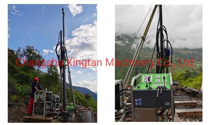 Kd-550 Portable Full Hydraulic Core Drilling Rig /Wire Line Drilling/Core Drilling