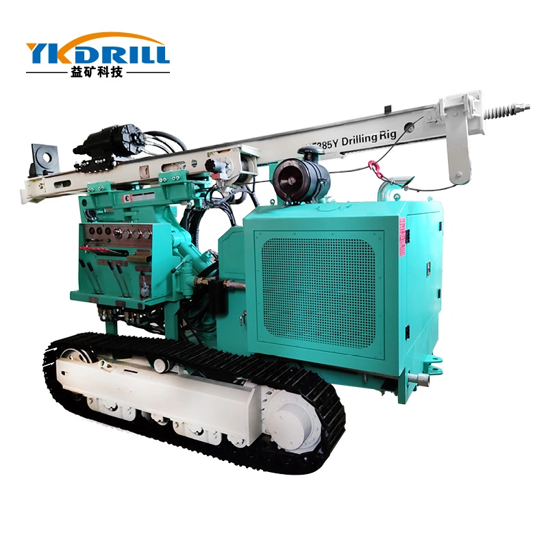 Photovoltaic PV Project Use Ground Solar Screw Pile Driver Soil Nailing Drilling Machine