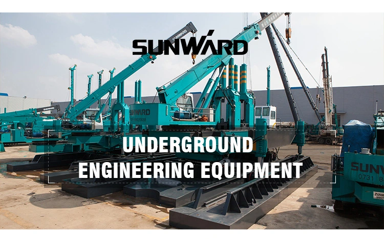 Sunward Zyj860bg Series Hydraulic Static Pile Driver Drilling Rig Machine